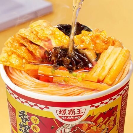 懶人即食螺螄粉 桶裝螺霸王 沖泡正宗柳州 免煮方便泡面 經典原味 批發加臭袋裝米粉 135g/桶